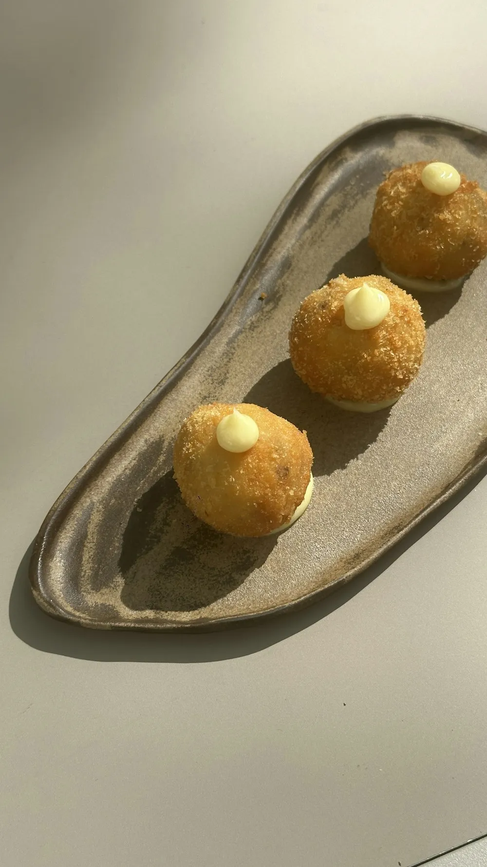 Mix de croquetas de jamón, gambas y boletus